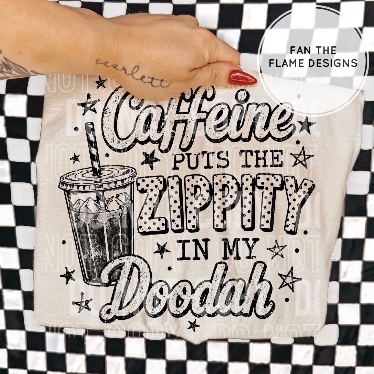 Caffeine puts the zippity in my doodah
