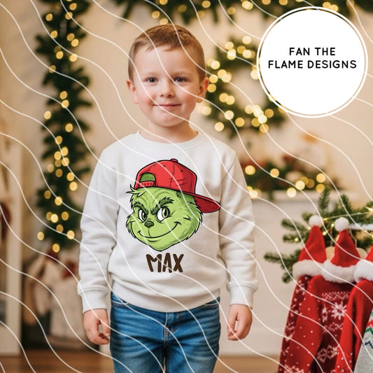 Personalized Green Boy/Girl Tee/Sweatshirt