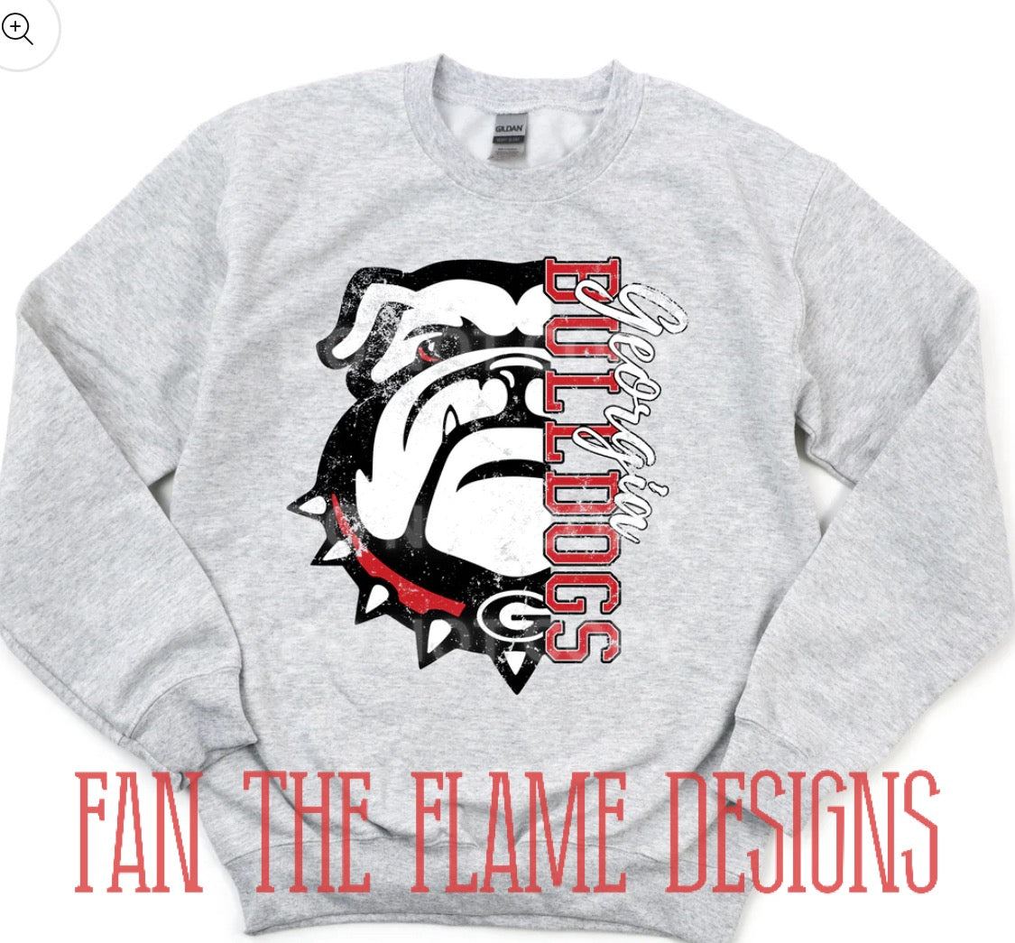 GA Bulldogs tee/sweatshirt