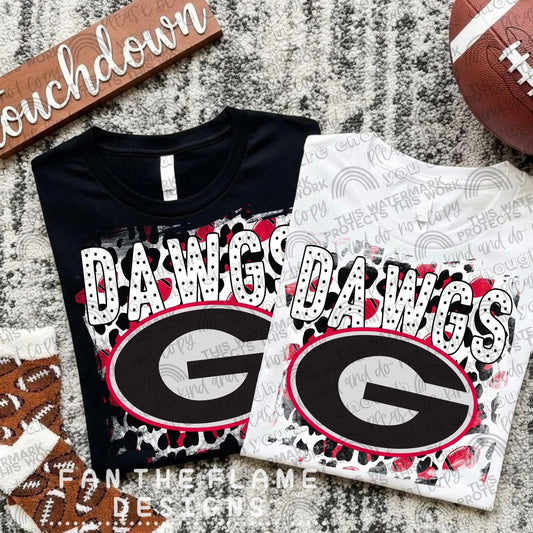 Leopard Dawgs Tee/Sweatshirt