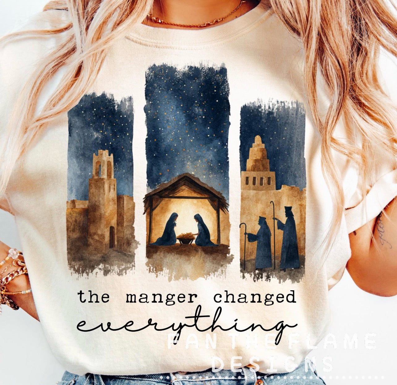 The manger changed Everything Tee/Sweatshirt