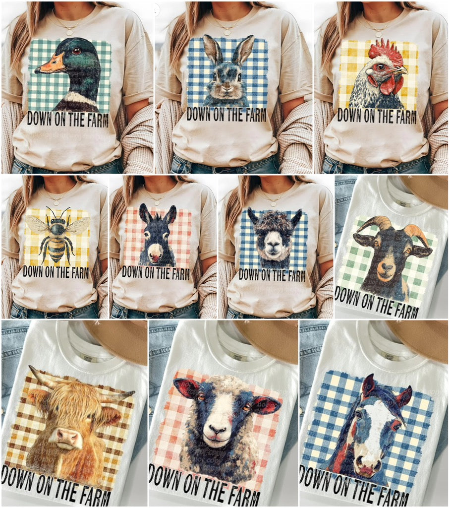 Down on the farm tee/sweatshirt