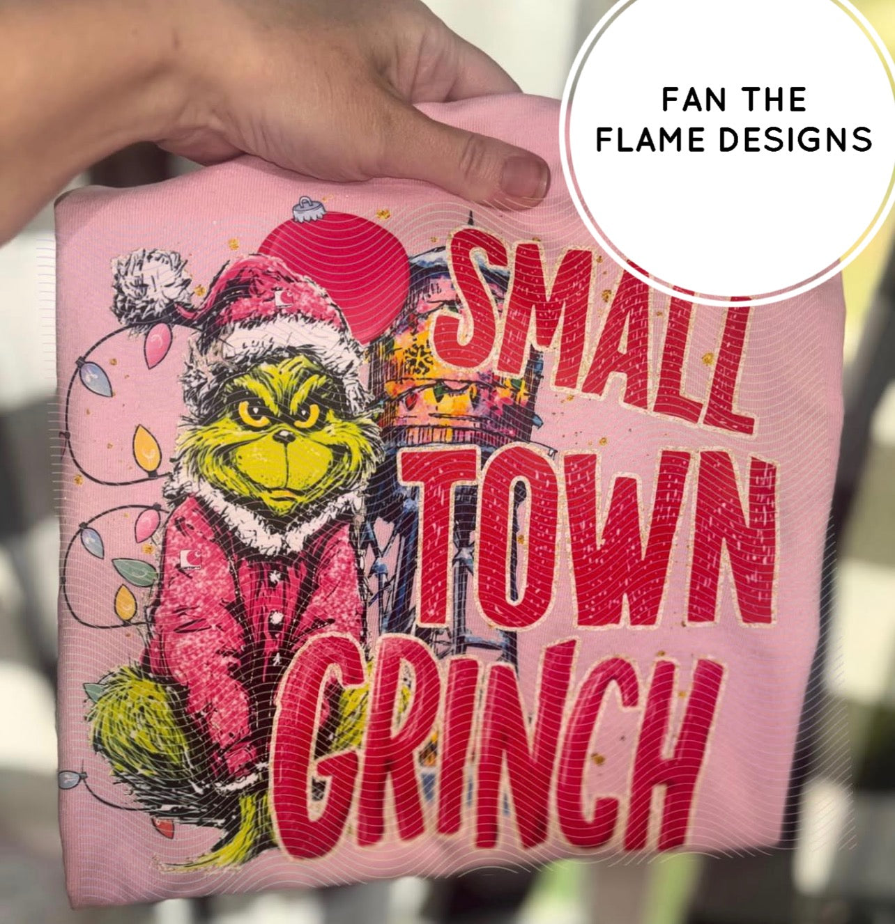 Small Town Green Guy Tee/Sweatshirt