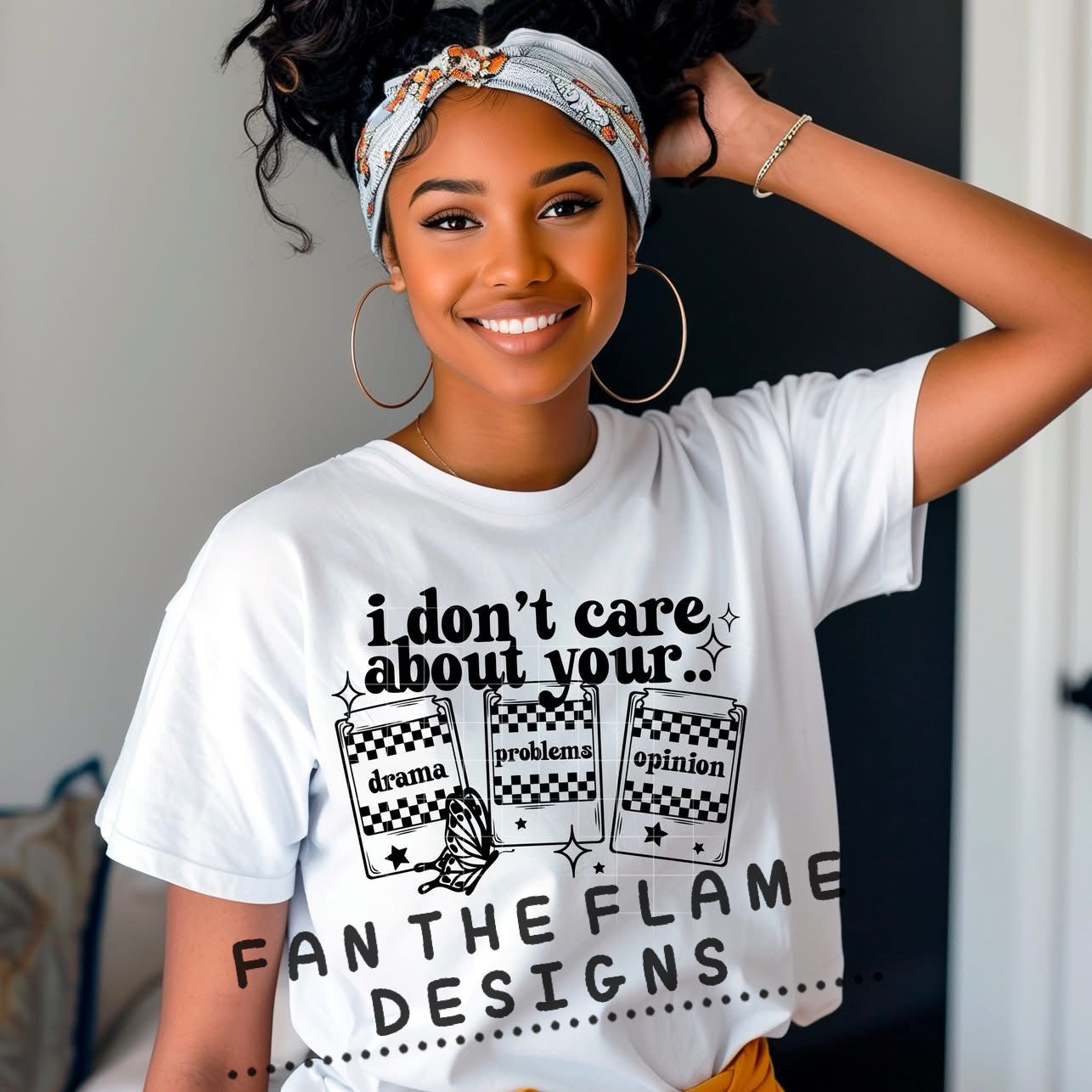 I dont care about your… tee/sweatshirt