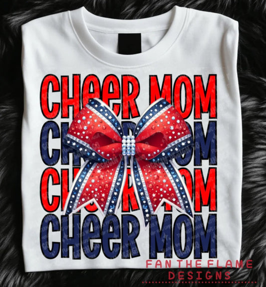Rebel Cheer Mom tee/sweatshirt
