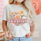 Teacher Smiley & Flowers tee/sweatshirt