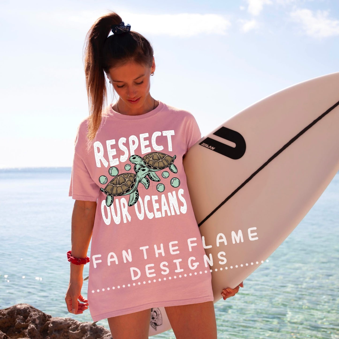 Respect our oceans tee/tank