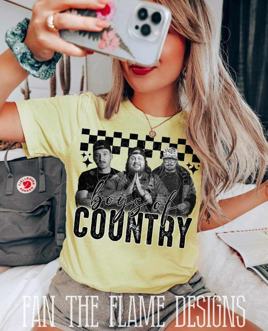 Boys of Country tee/sweatshirt