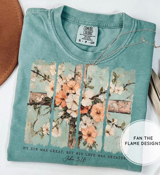 My Sin was great but his love was greater Short/Long/Sweatshirt
