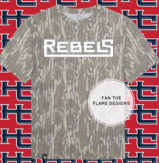 Camo Rebels Short Sleeve Tee