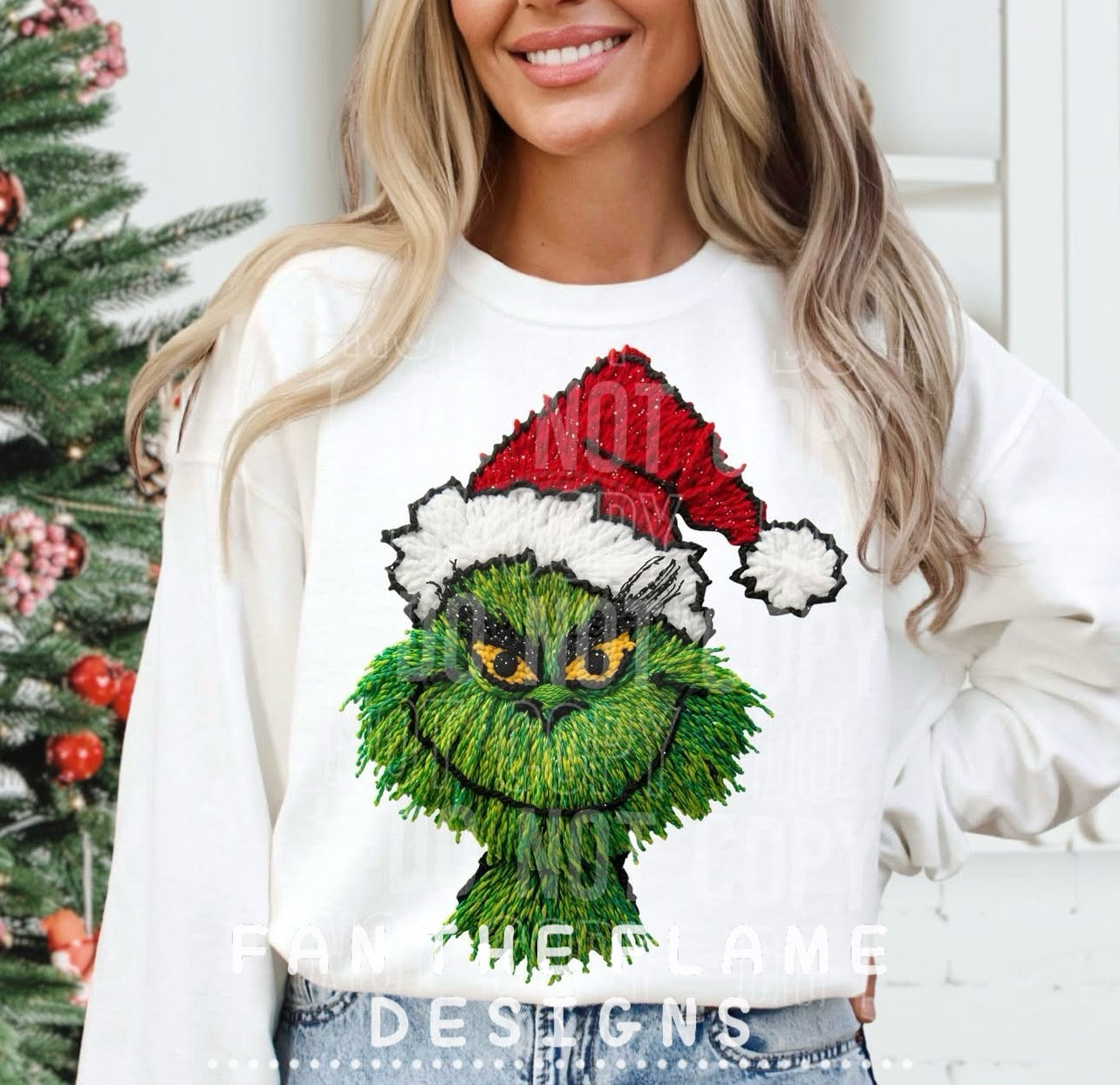 String Yarn Green Monster Short/Long/Sweatshirt