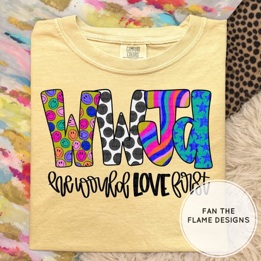 WWJD Smiley Short/Long/Sweatshirt