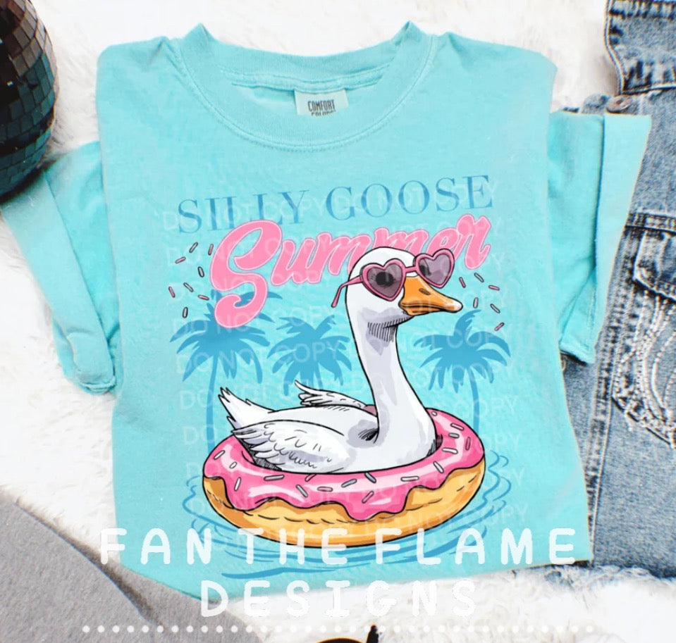 Silly goose summer tee/sweatshirt