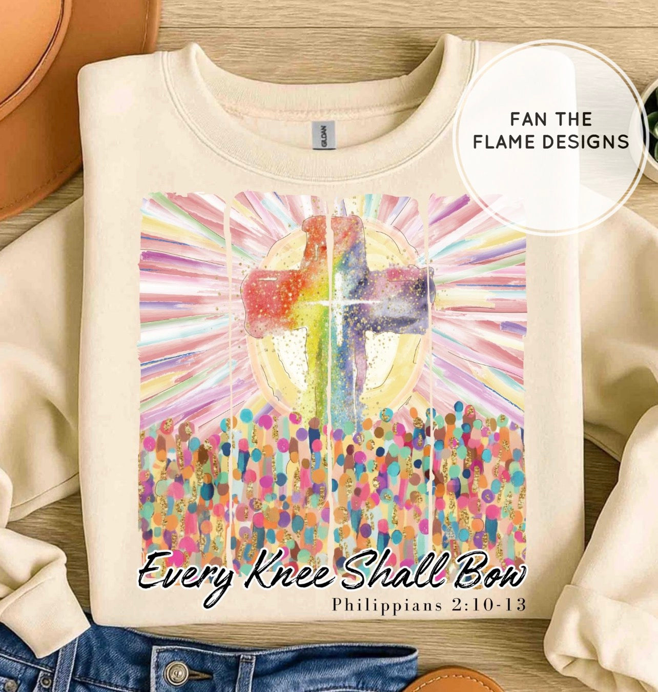 Every knee shall bow Short/Long/Sweatshirt