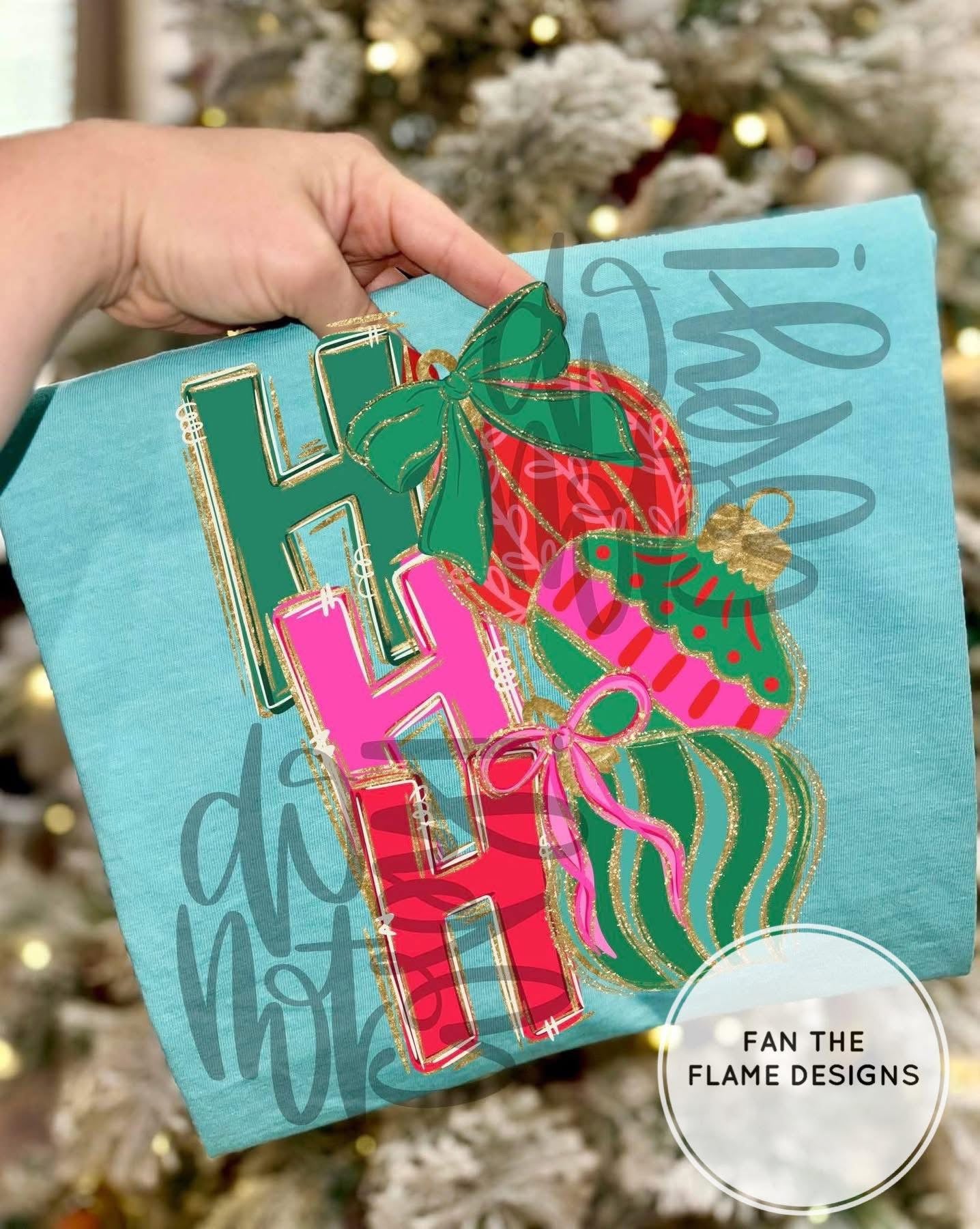 HoHoHo Ornaments Short/Long/Sweatshirt