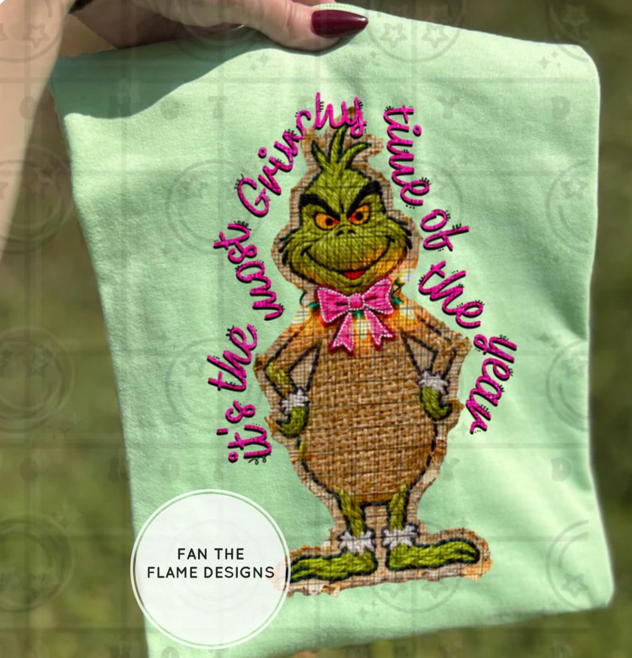 It’s the most *greenest* time of the year Faux Burlap & Light Short/Long/Sweatshirt