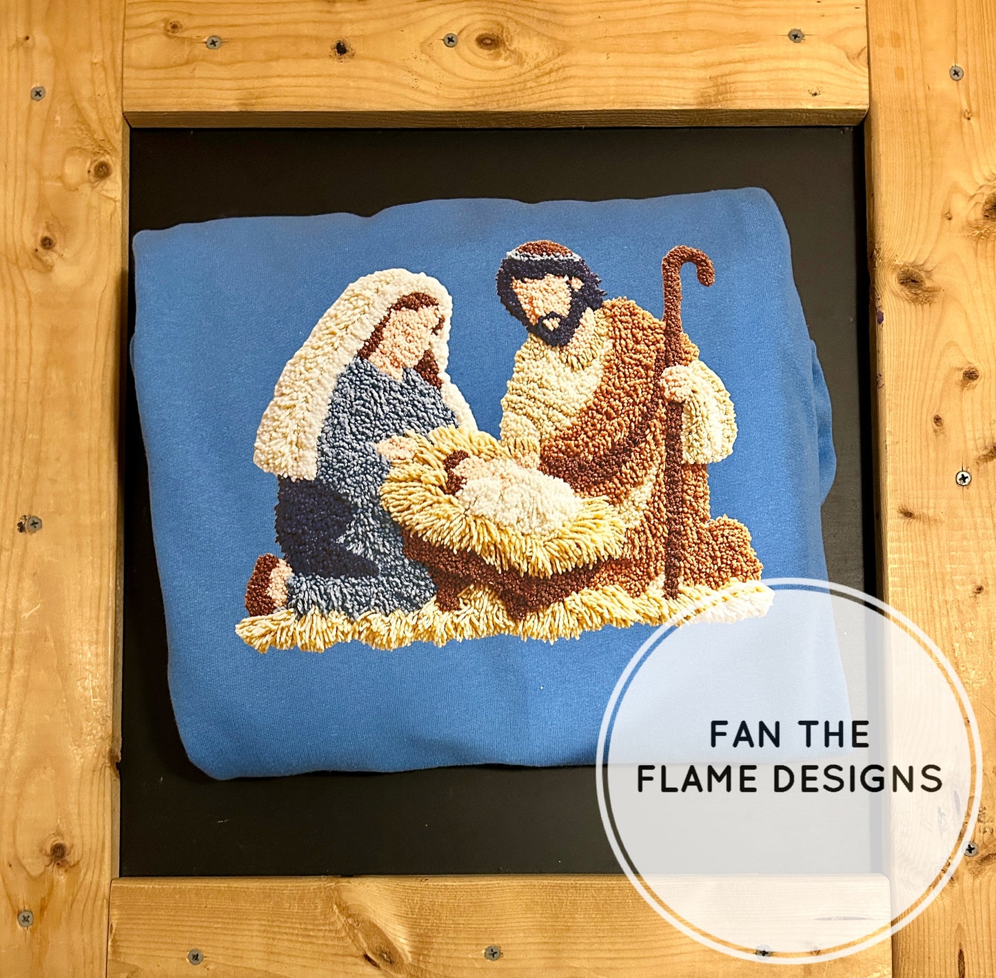 Manger scene realistic yarn Tee/Sweatshirt