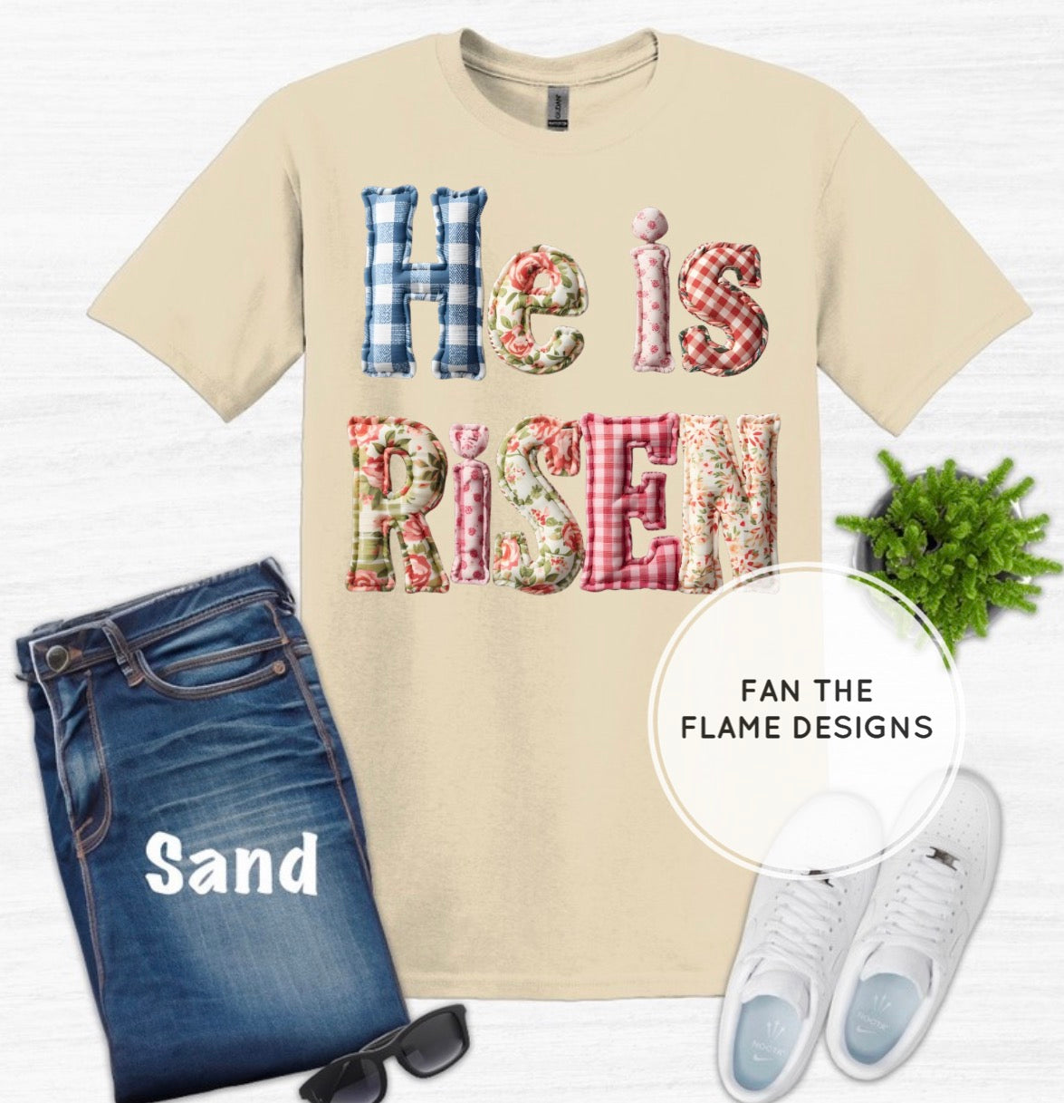 Quilted He is Risen