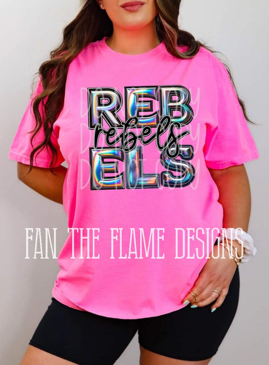 Rebels holographic tee/sweatshirt