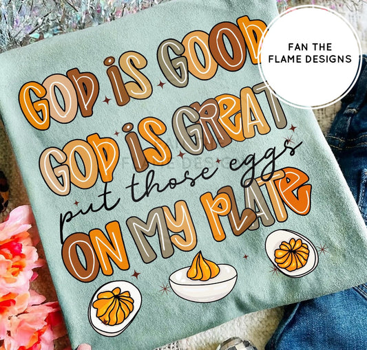 Put those eggs on my plate Short/Long/Sweatshirt