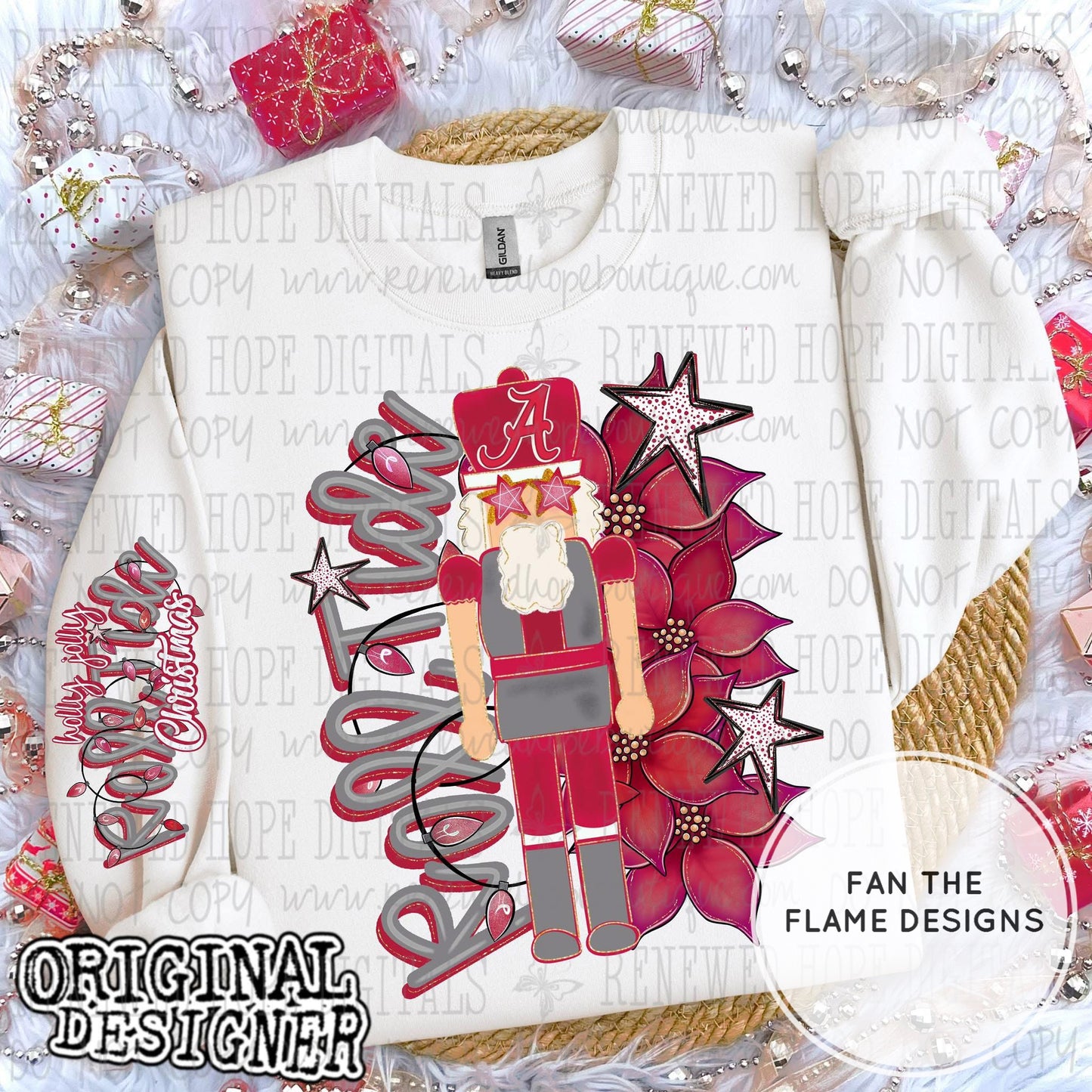 Roll Tide Nutcracker Short/Long/Sweatshirt