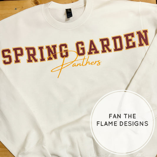 Jumbo Spring Garden Panthers Sweatshirt