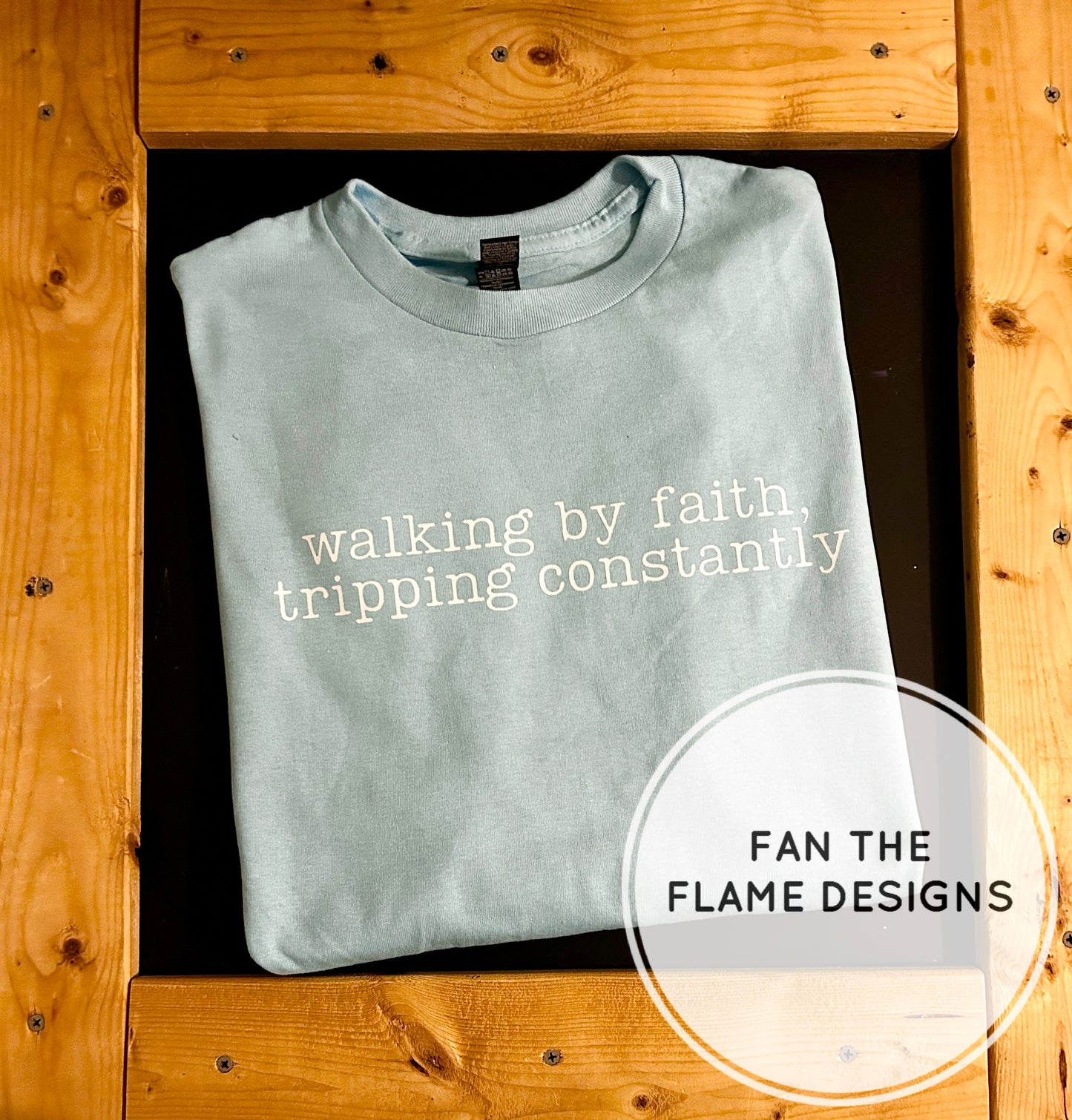 Walking by faith, tripping constantly