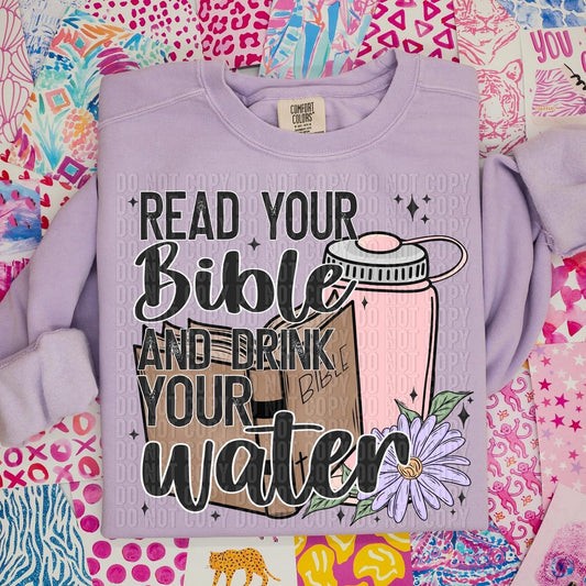 Read your bible tee/sweatshirt