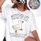 Whatever Life Throws At You Duck tee/sweatshirt