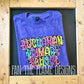 BPS Colorful Leopard tee/sweatshirt