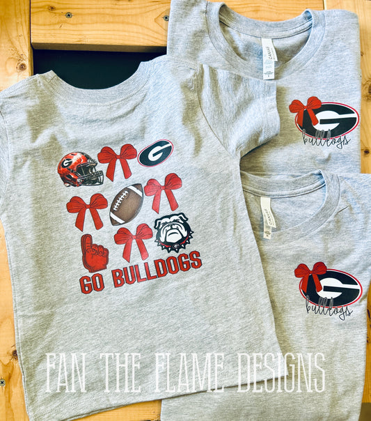 Bulldogs Collage tee/sweatshirt