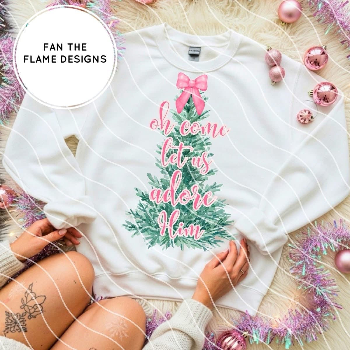 Oh come let us adore him Short/Long/Sweatshirt