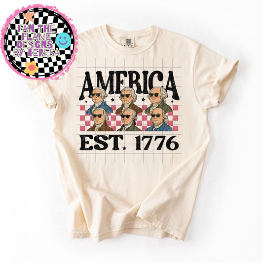 America Pres tee/tank
