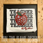 Teacher era stacked tee/sweatshirt