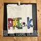 Pre-K Teacher crayon tee/sweatshirt