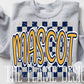 Checkered Bolt Mascot tee/sweatshirt