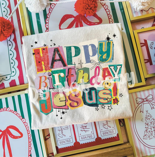 Happy Birthday Jesus Short/Long/Sweatshirt