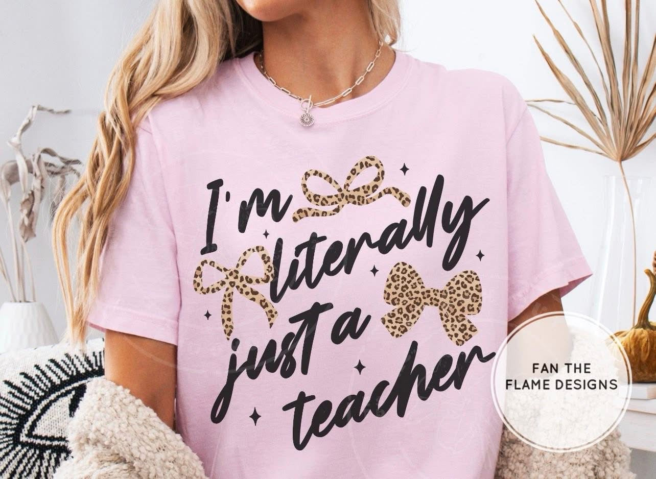 I’m literally just a teacher
