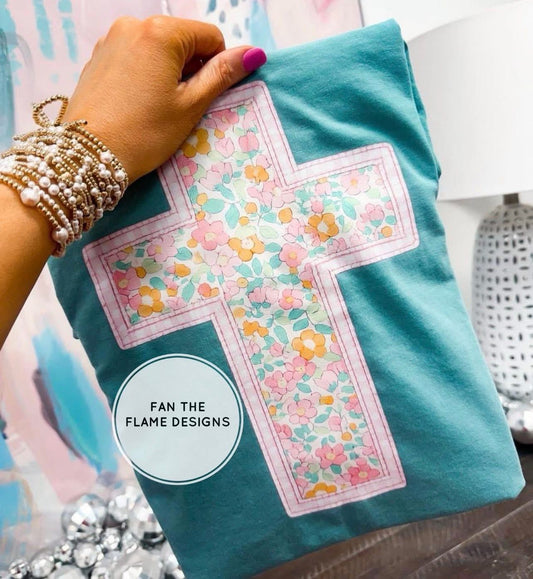 Floral Cross