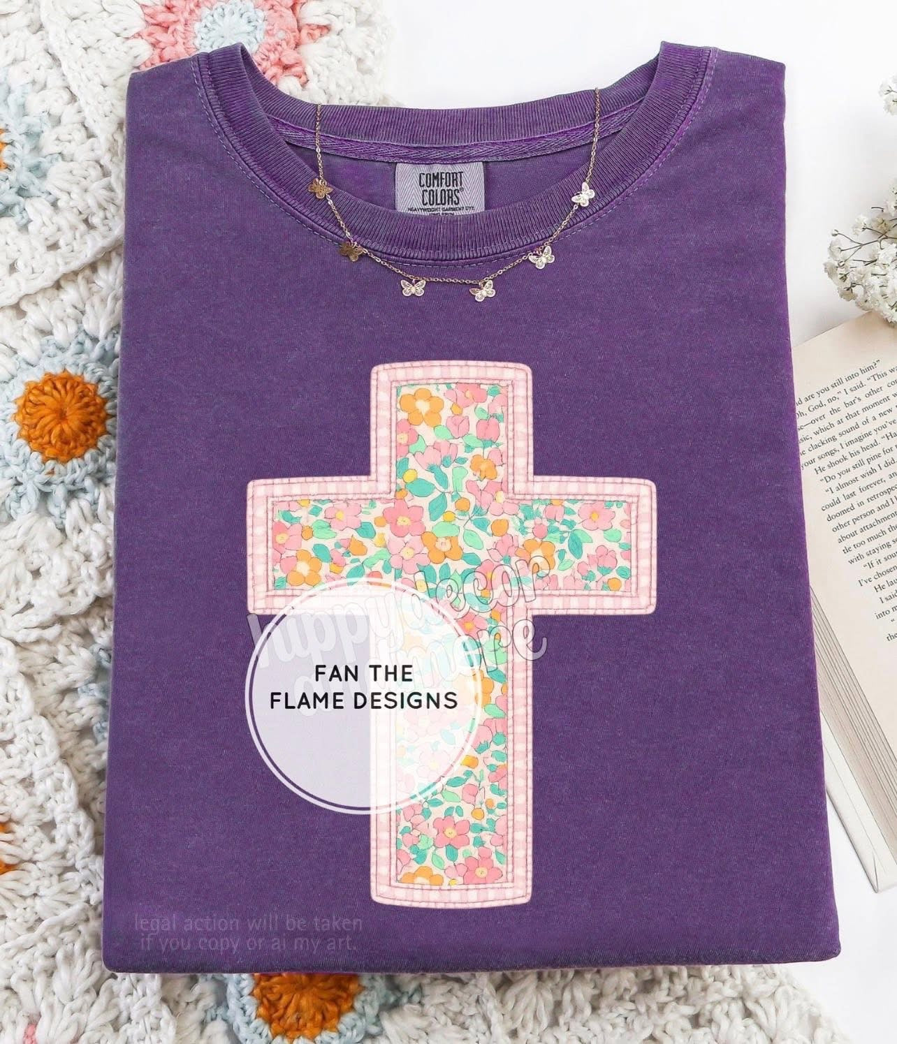 Floral Cross