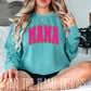 Arched Pink Mama Leopard tee/sweatshirt