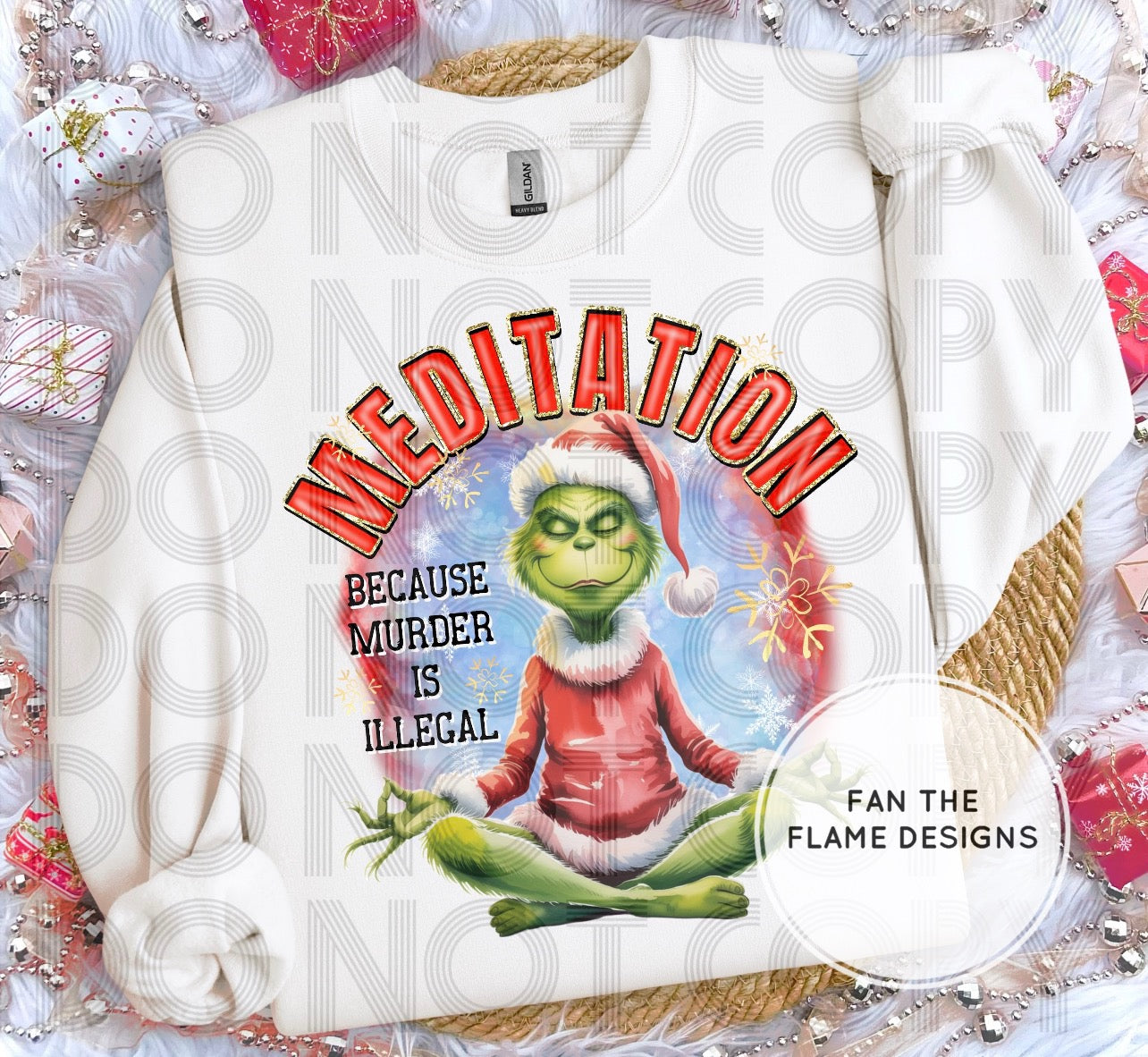 Grinch Meditation Short/Long/Sweatshirt