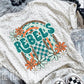 Floral Arch Mascot Rebels tee