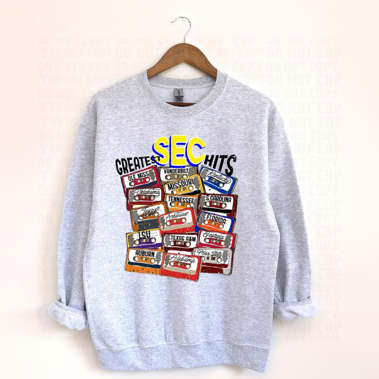 SEC Tapes tee/sweatshirt