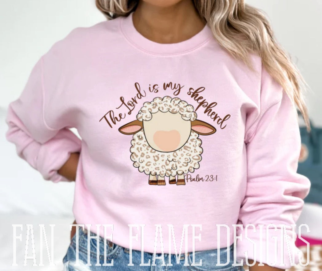 The Lord Is My Shepherd Psalm tee/sweatshirt