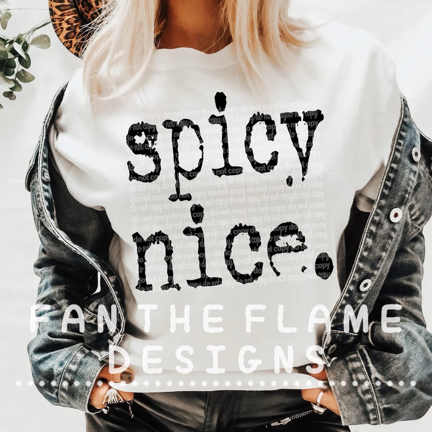 Spicy Nice tee/tank