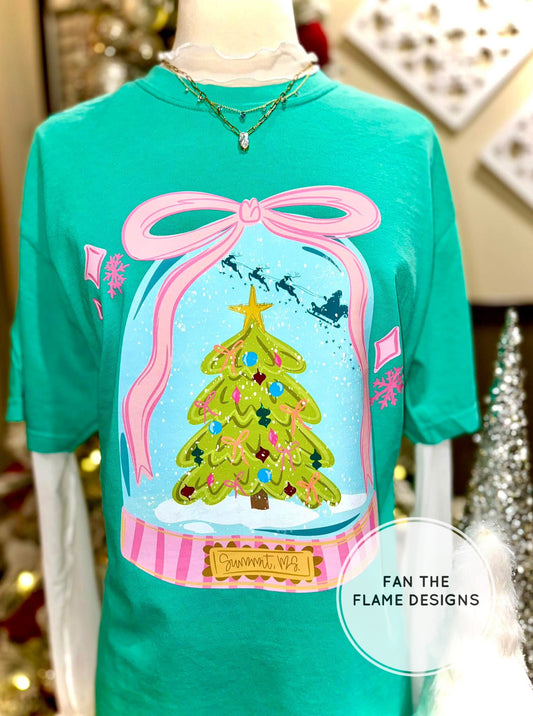 Customizable Snow Globe Short/Long/Sweatshirt