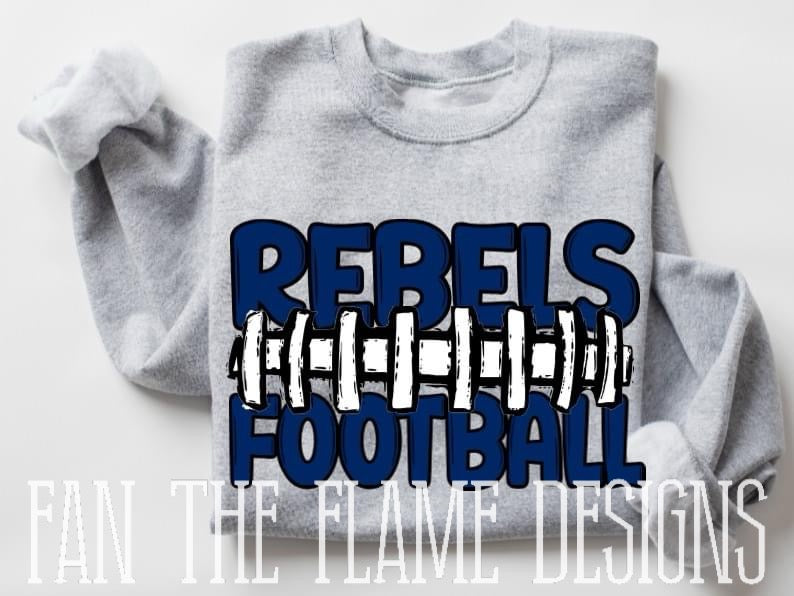 Rebels Football tee/sweatshirt