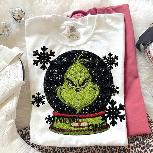 Grinch Snowglobe Short/Long/Sweatshirt