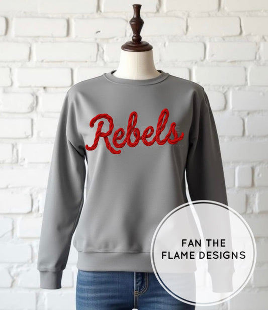 Rebels Faux Yarn Short/Long/Sweatshirt